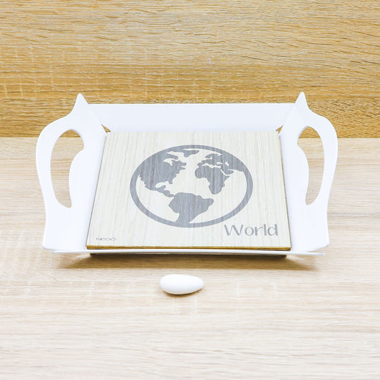 Vassoio Mappamondo Negó