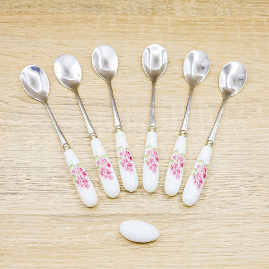 Set 6 Cucchiai con Fiori Encantada