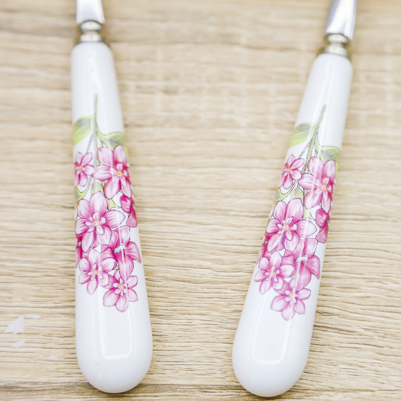 Set Posate Insalata con Fiori Encantada