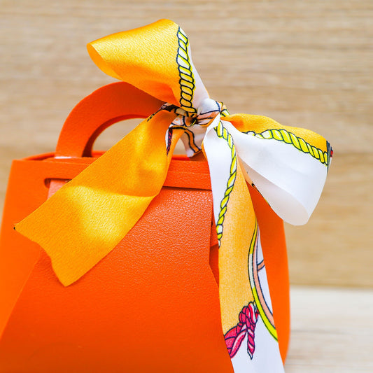 Portaconfetti Borsetta Arancio Madrhélen