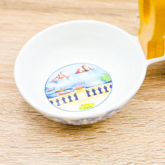 Antipastiera 2 Ciotole "Linea Capri" Madrhélen