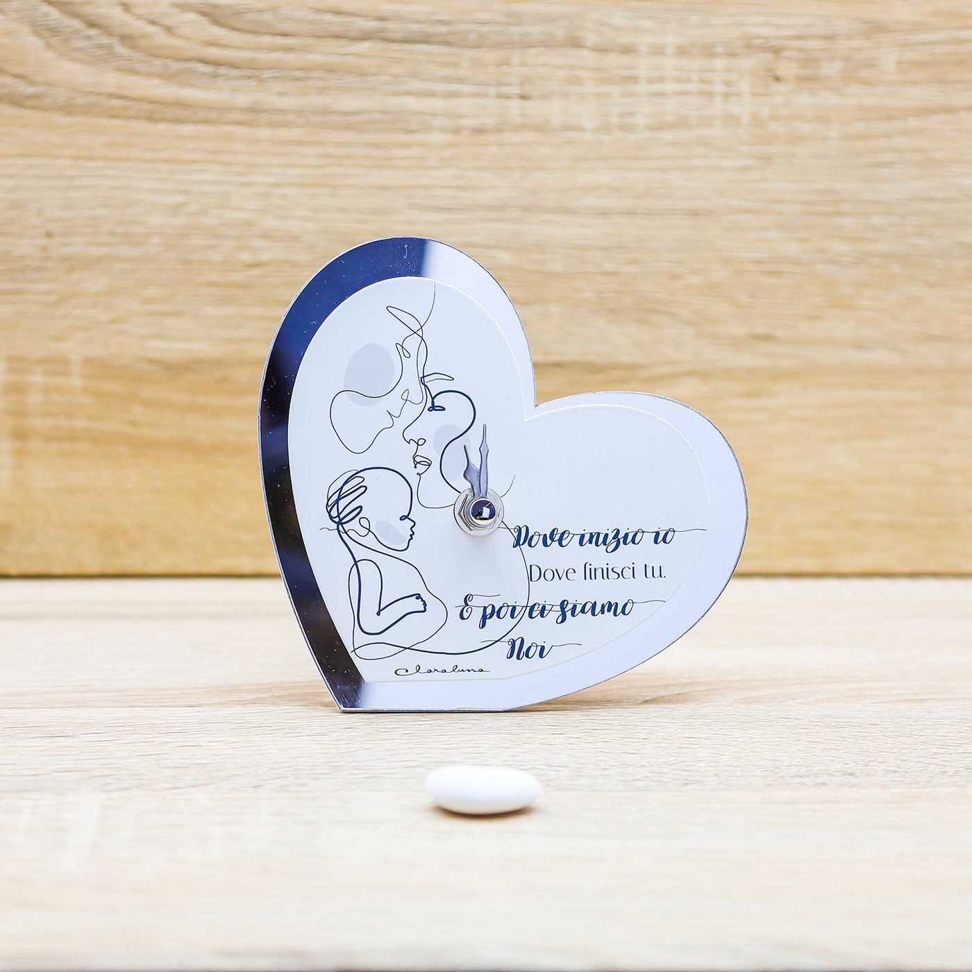 Orologio Coppia Innamorati con Bimbo/a Claraluna