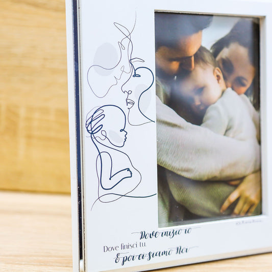 Portafoto Coppia Innamorati con Bimbo/a Claraluna