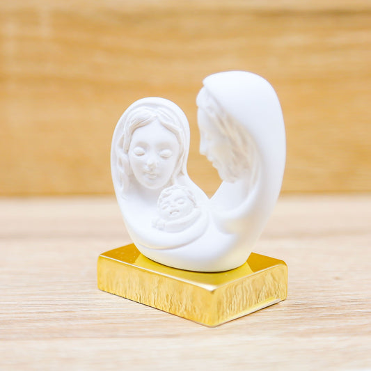 Sacra Famiglia Piccola Base Oro Lully Argenti