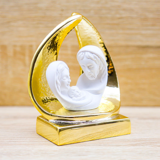 Sacra Famiglia Base Oro Lully Argenti