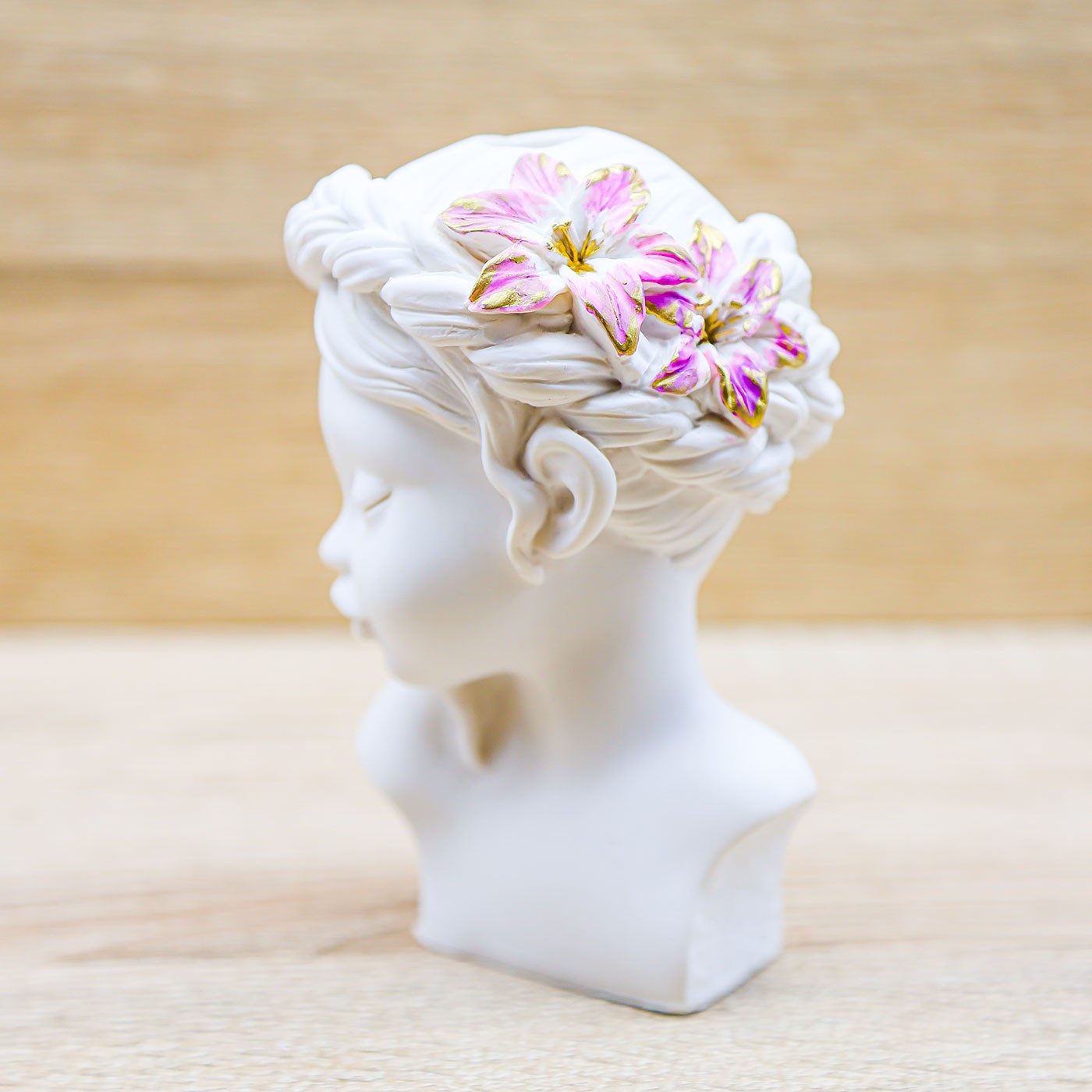 Profumatore Statuina con Fiori Giovinarte