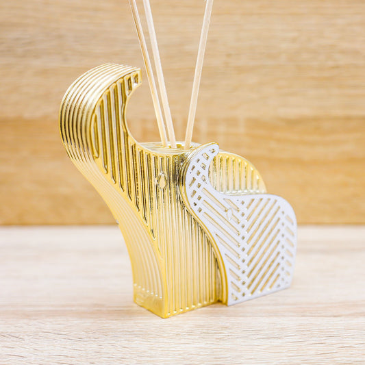 Profumatore Coppia Elefanti Lully Argenti