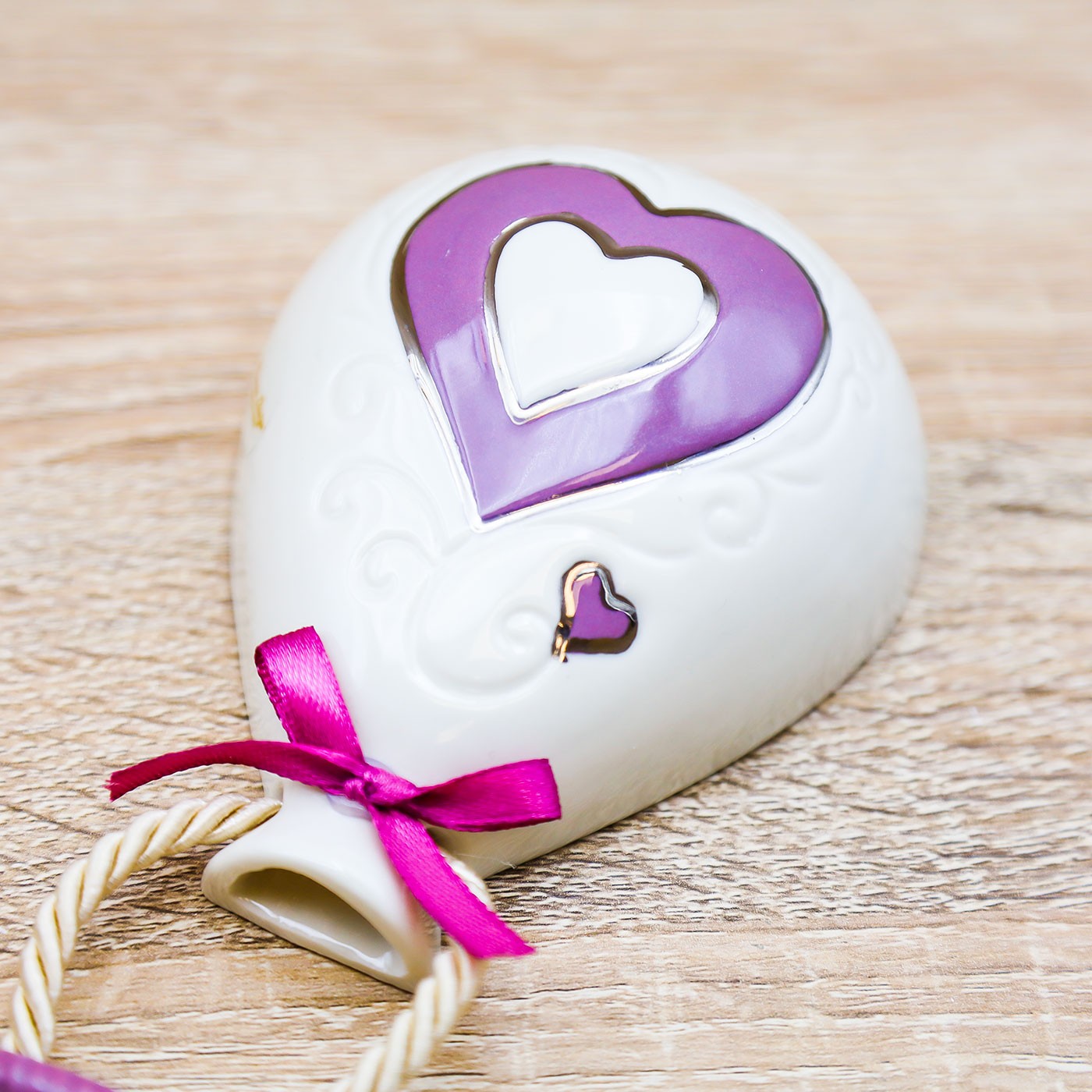 Mongolfiera con Cuore Glicine Pienne Design