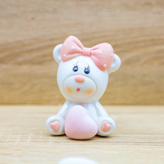 Orsetto Baby Medio Rosa Claraluna