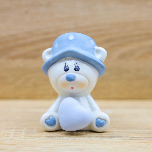 Orsetto Baby Medio Azzurro Claraluna