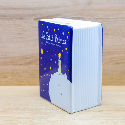 Salvadanaio Libro Blu "Il Piccolo Principe"
