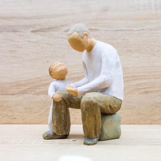 Statua Nonno e Nipote Willow Tree