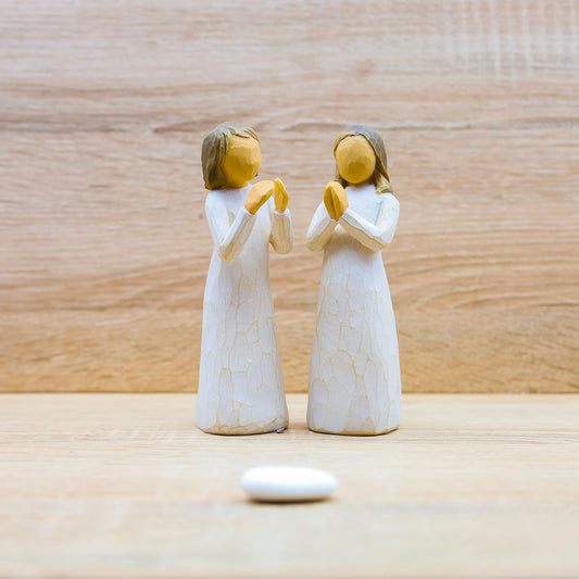 Statuina "Sorelle di Cuore" Willow Tree