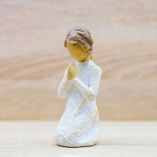 Statuina "Preghiera di pace" Willow Tree