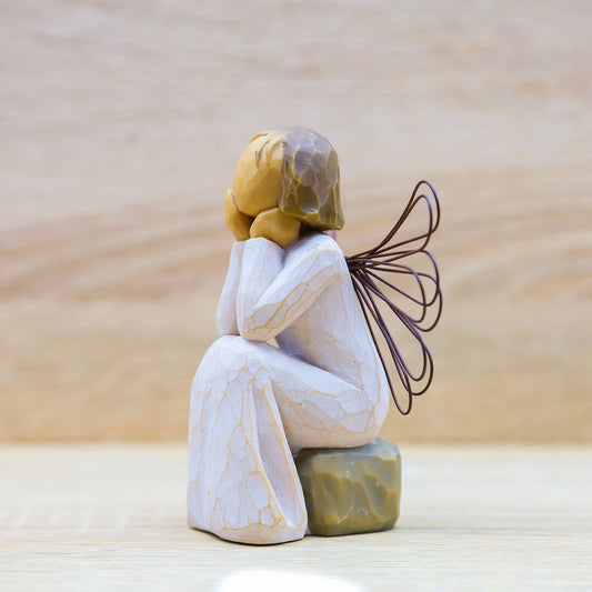 Statuina "Angelo della Cura" Willow Tree