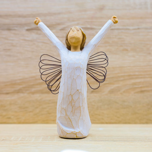 Statuina "Angelo del coraggio" Willow Tree