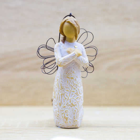 Angelo del Ricordo Statuina da Appendere Willow Tree