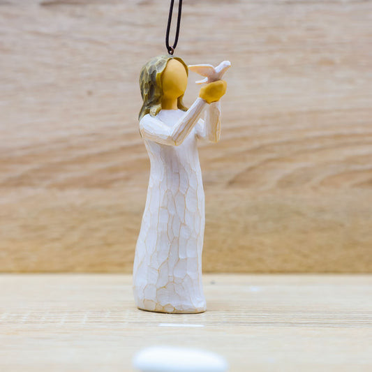 Angelo "Volare" Statuina da Appendere Willow Tree