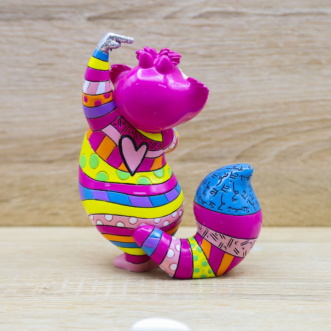 Stregatto di Alice nel Paese delle Meraviglie Disney Britto