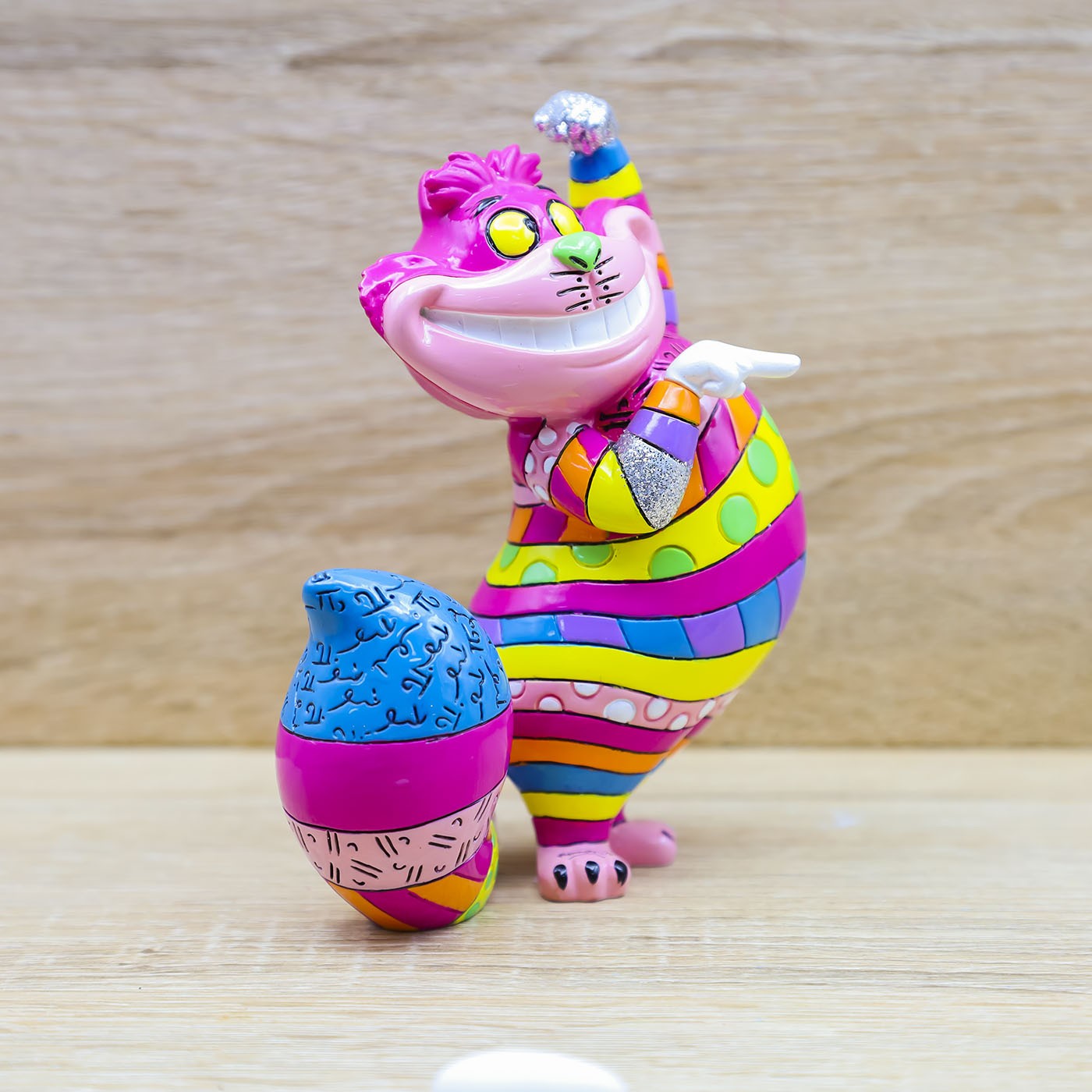 Stregatto di Alice nel Paese delle Meraviglie Disney Britto
