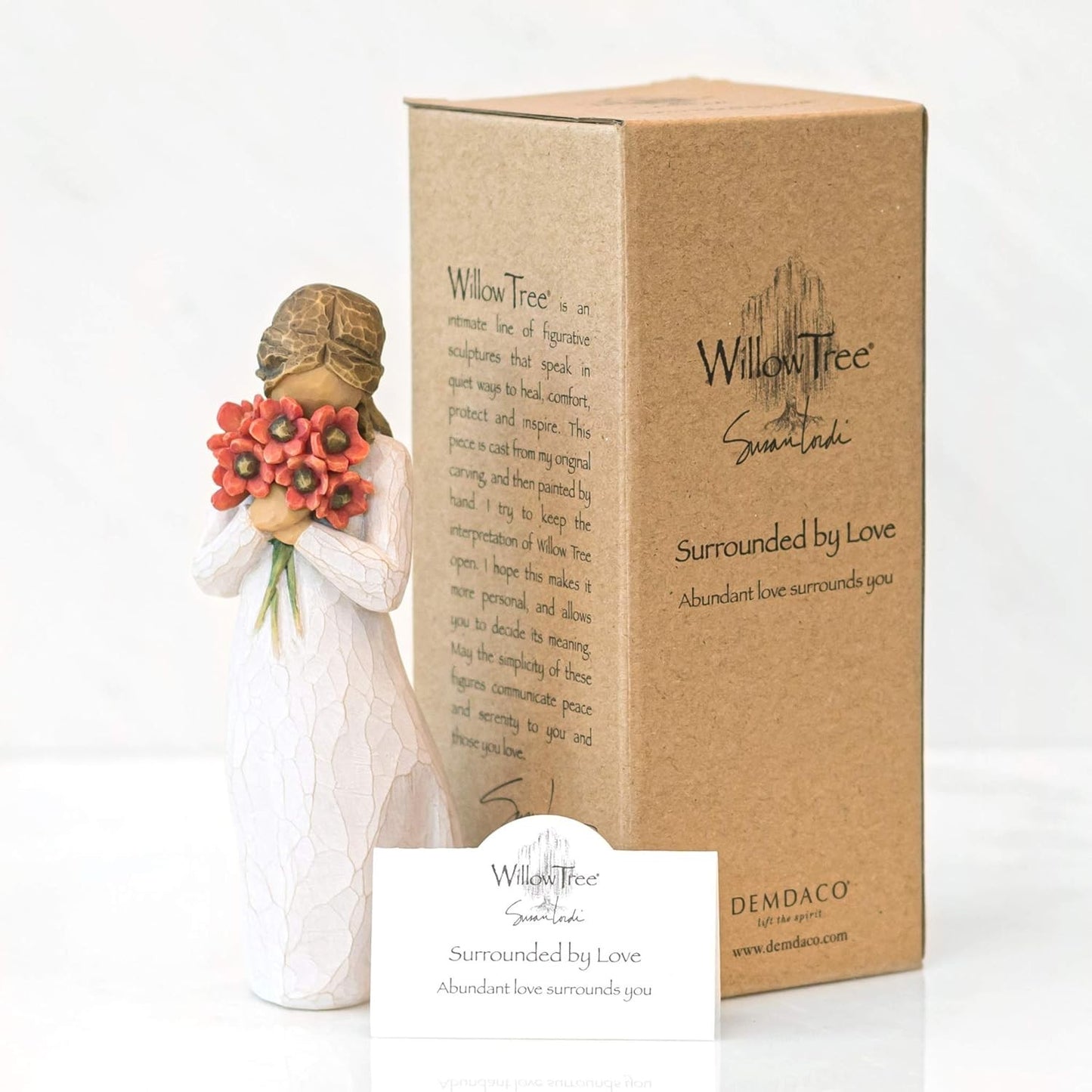 Statuina "Circondato d'Amore" Willow Tree