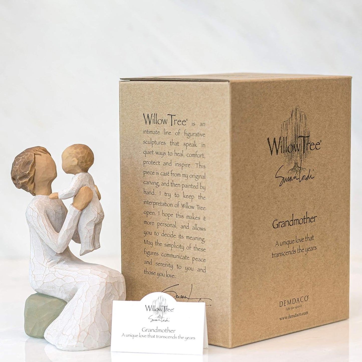Statua Nonna e Nipote Willow Tree