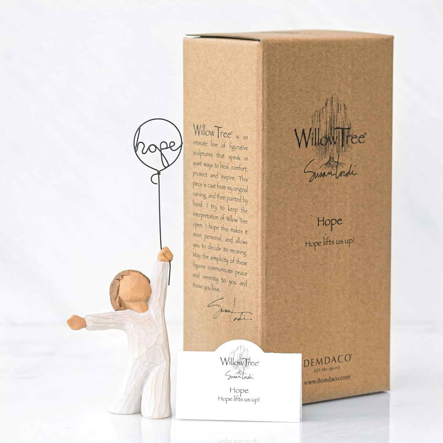 Bimbo con Palloncino "Speranza" Willow Tree