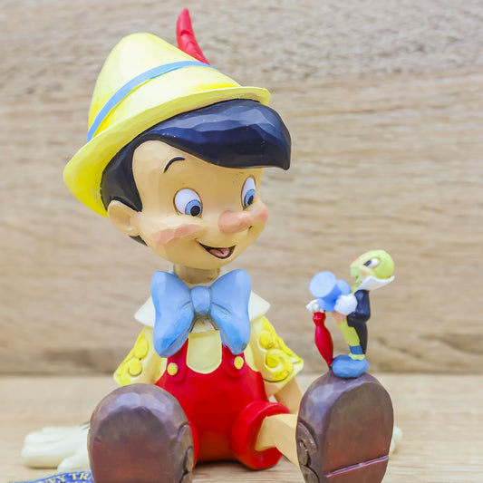 Pinocchio con Grillo Parlante Disney Traditions