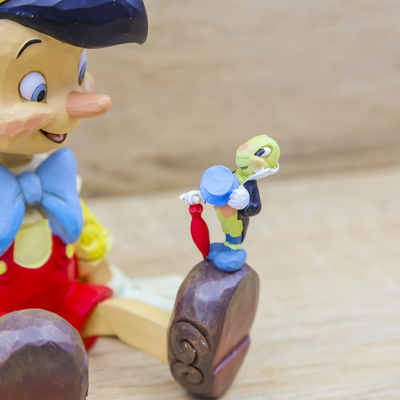 Pinocchio con Grillo Parlante Disney Traditions