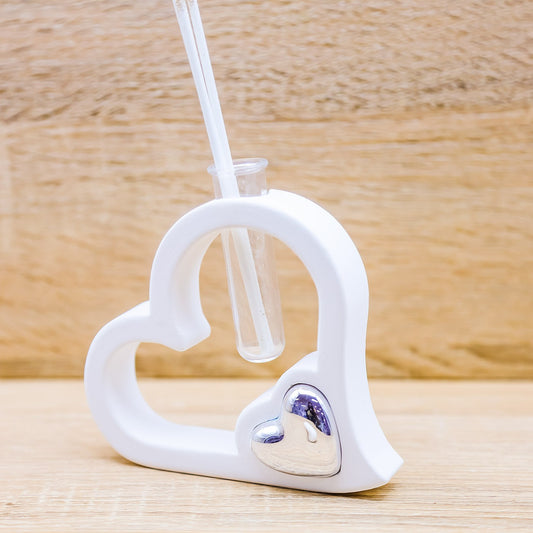 Profumatore Cuore Argento Claraluna