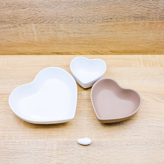 Set 3 Ciotole Cuore Claraluna