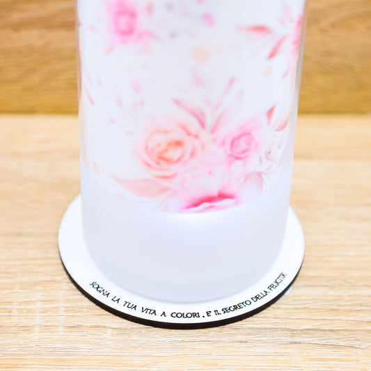 Lampada Led con Rose Debora Carlucci