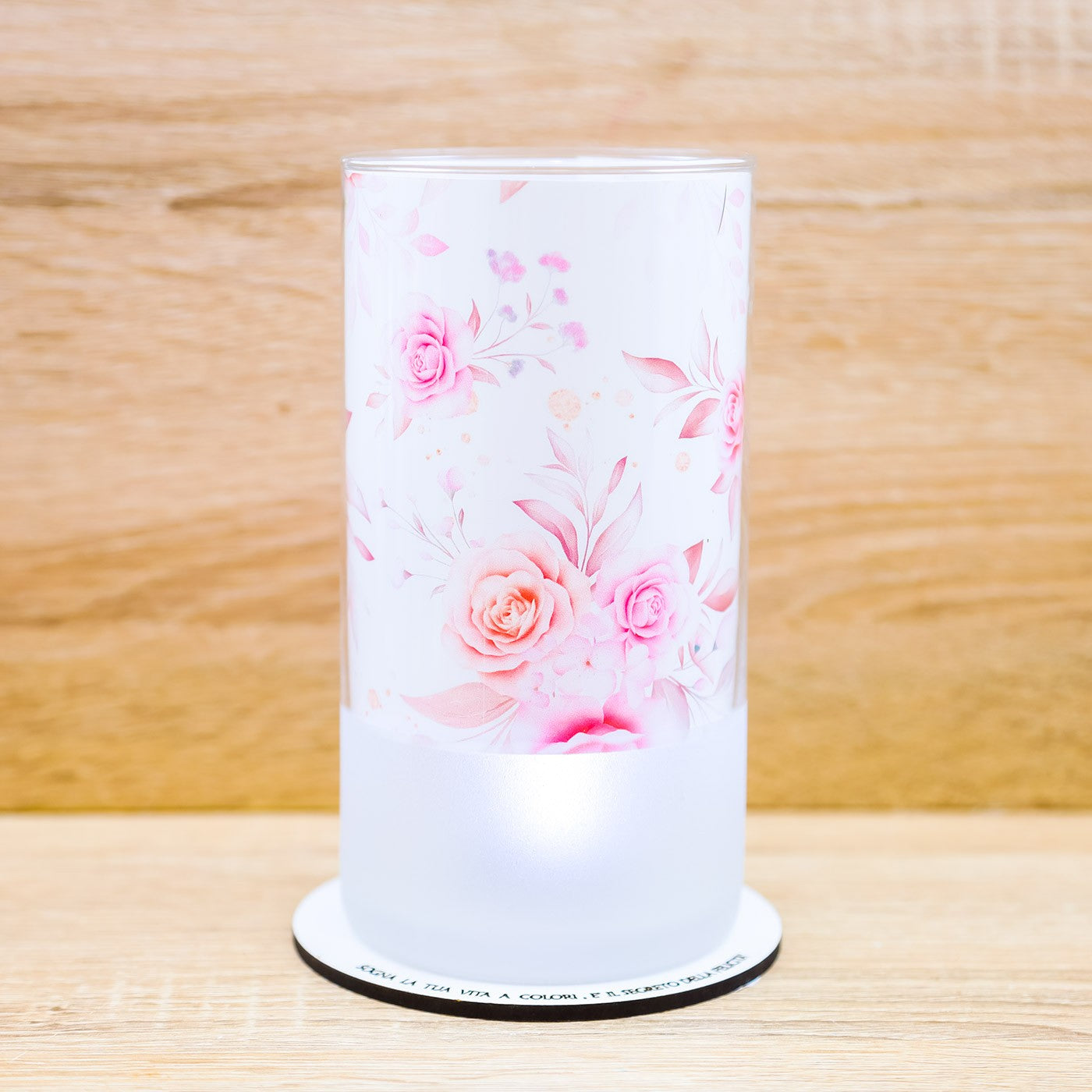 Lampada Led con Rose Debora Carlucci