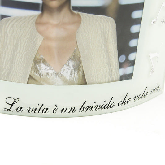 Portafoto Personalizzato con Chiave di Violino Linea Musica Via Margutta