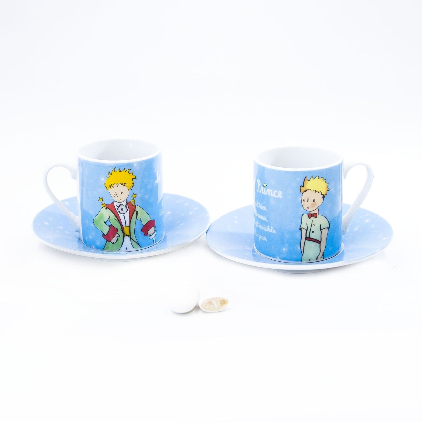 Set Tazzine Azzurre Il Piccolo Principe