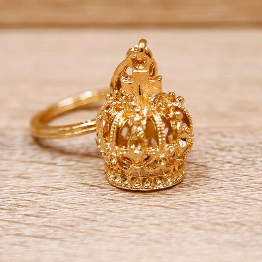 Portachiavi Corona Dorata Grande