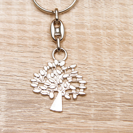 Portachiavi Albero della Vita con Foglie