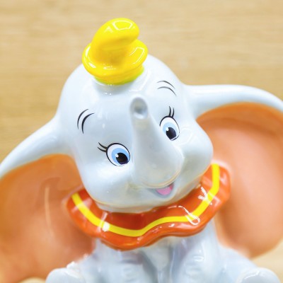 Salvadanaio Disney Dumbo colore cielo realizzato in resina - MilleMotivi