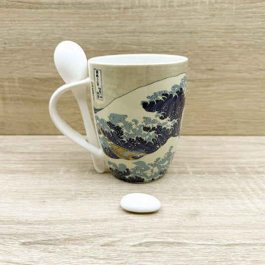 Tazza "La grande onda di Kanagawa" di Hokusai Enesco