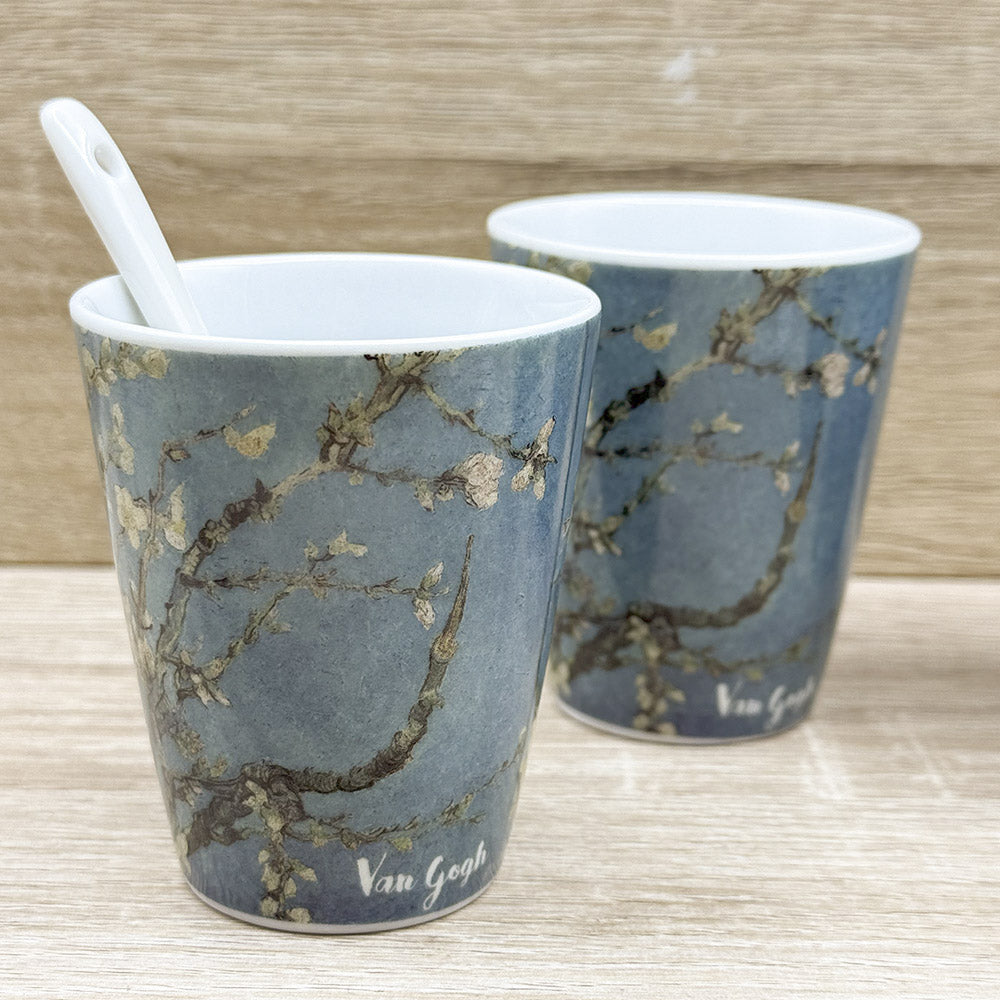 Set Tazzine "Ramo di mandorlo in fiore" di Van Gogh Enesco