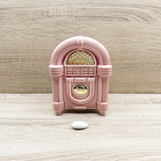 Jukebox Cassa Vintage Rosa e Oro Baratti