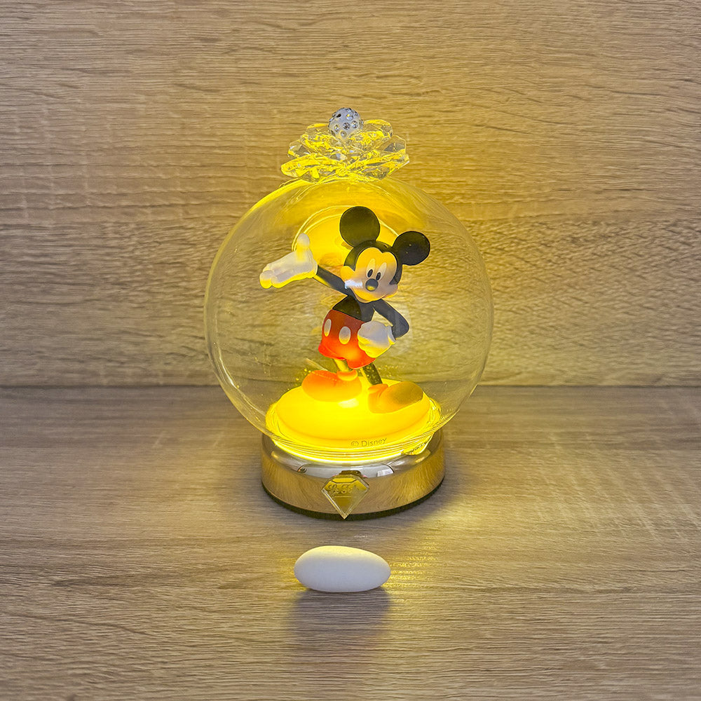 Campana Led Topolino Disney Orchidea Bomboniere