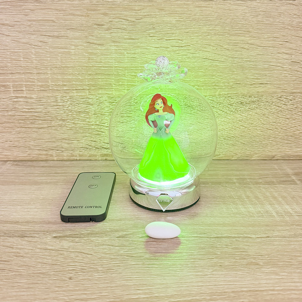 Campana Led Ariel Disney Orchidea Bomboniere