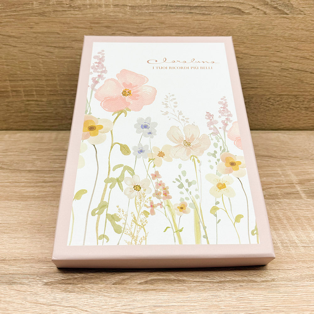 Bilancia Decoro Floreale Rosa Claraluna