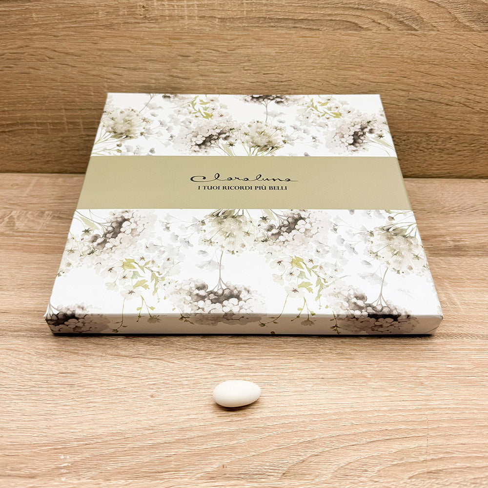 Bilancia Cuore Decoro Floreale Verde Claraluna