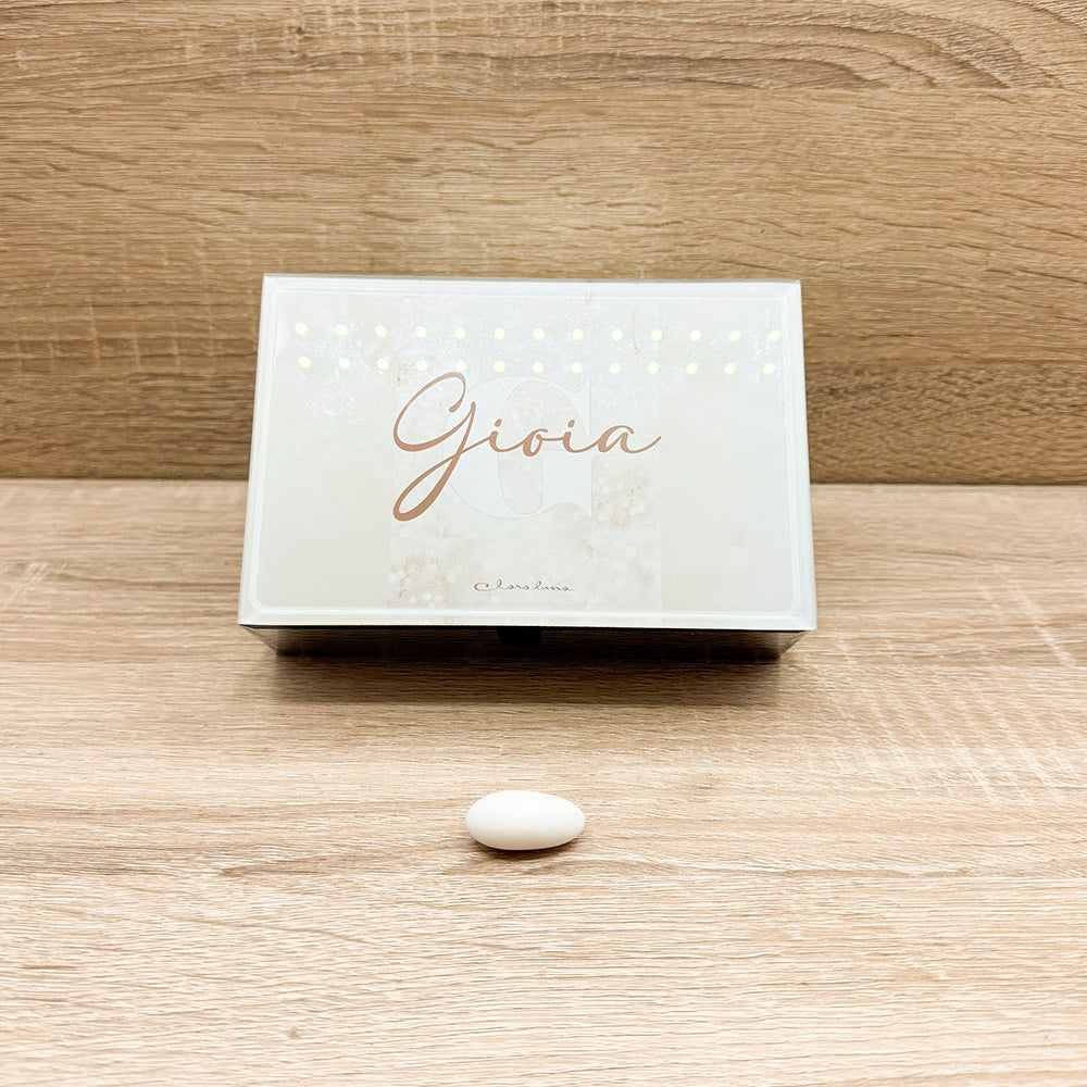 Scatola Porta Gioie Decoro "Gioia" Claraluna