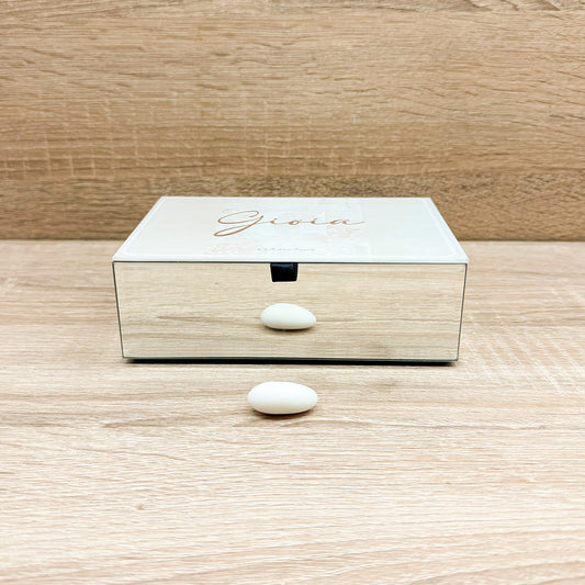 Scatola Porta Gioie Decoro "Gioia" Claraluna