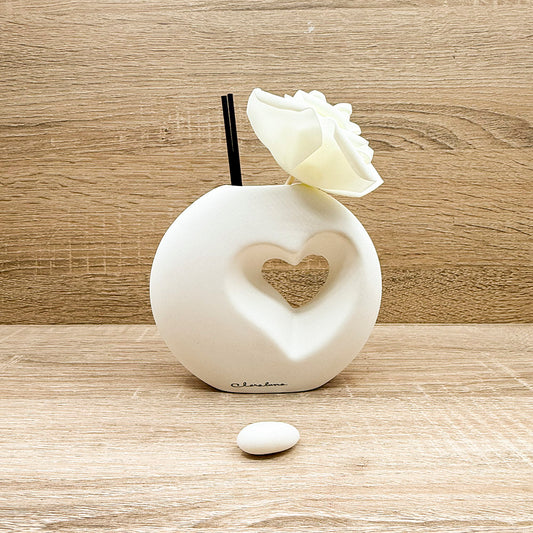 Profumatore Tondo con Cuore Claraluna