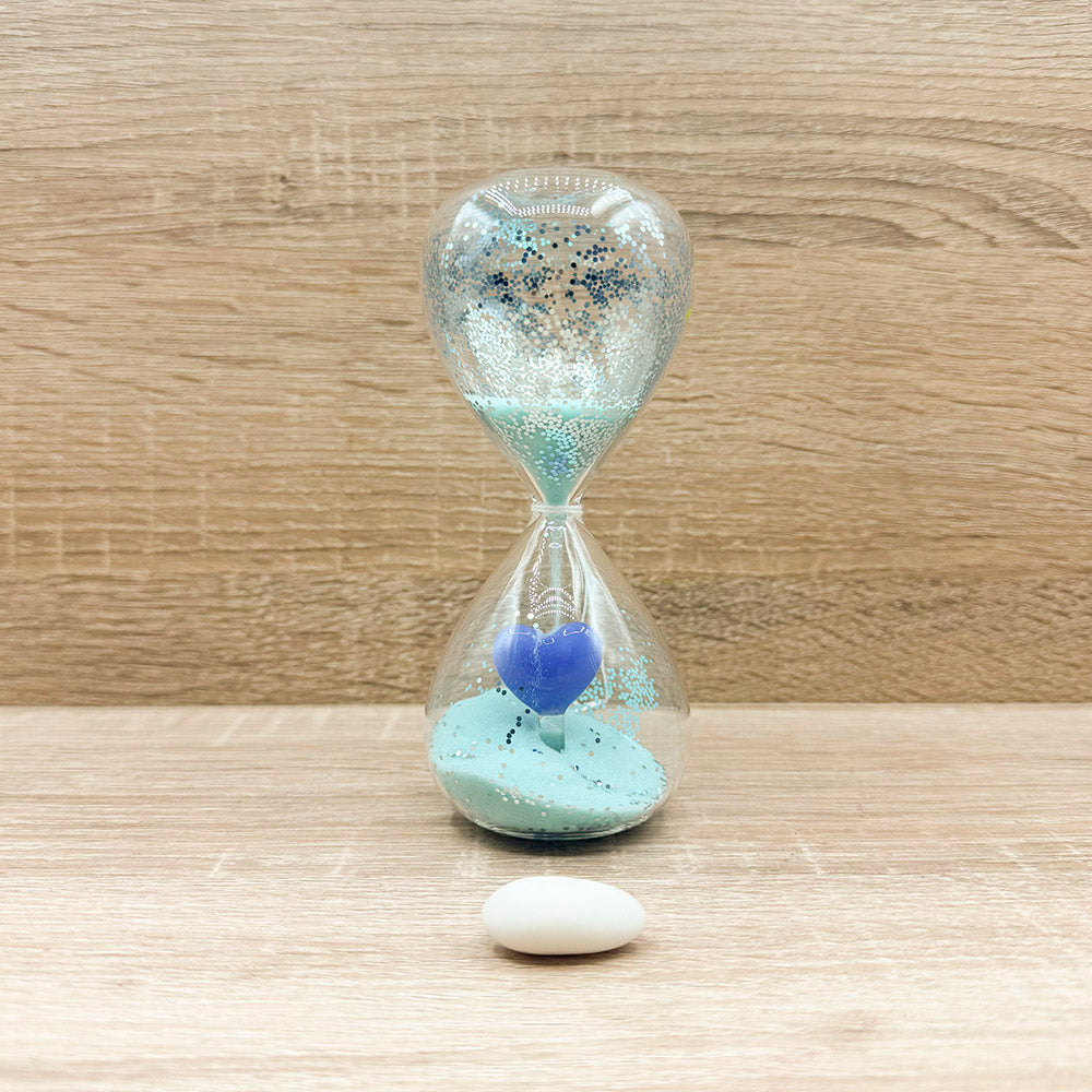 Clessidra Azzurra con Cuore Claraluna