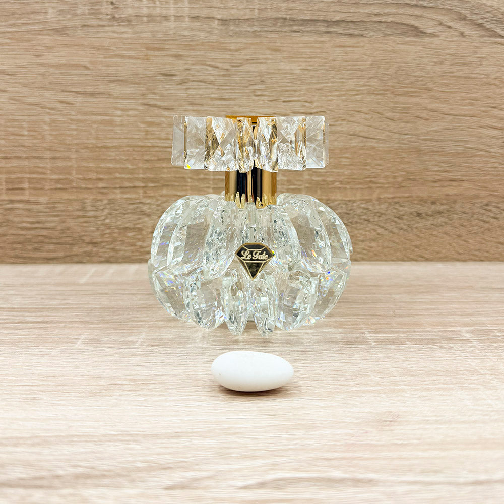 Profumatore Tondo in Cristallo Orchidea Bomboniere